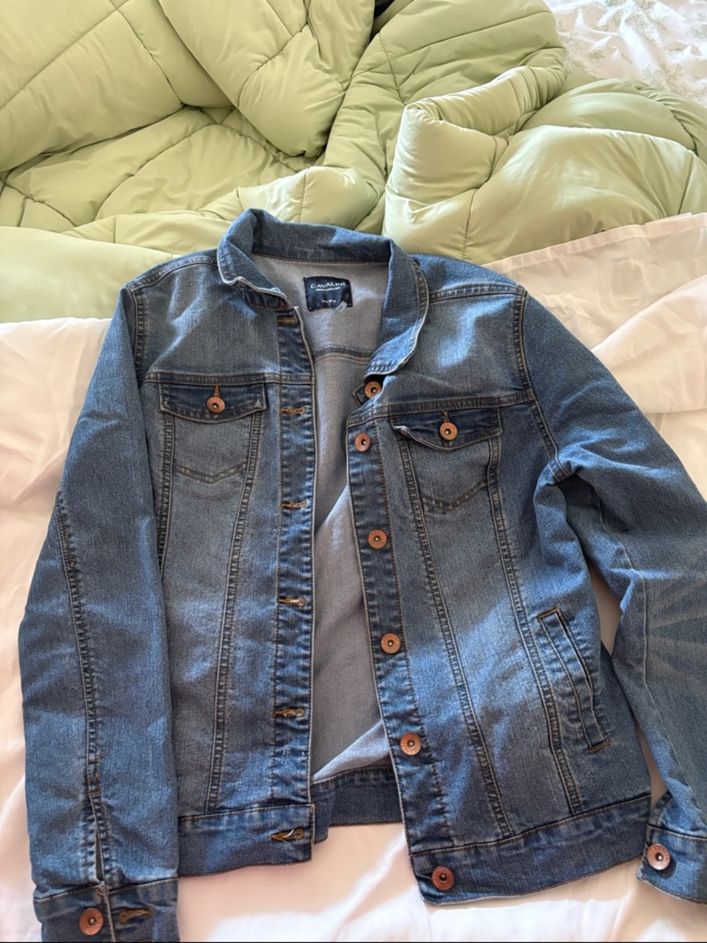 Cavalini Classic Blue Denim Jacket